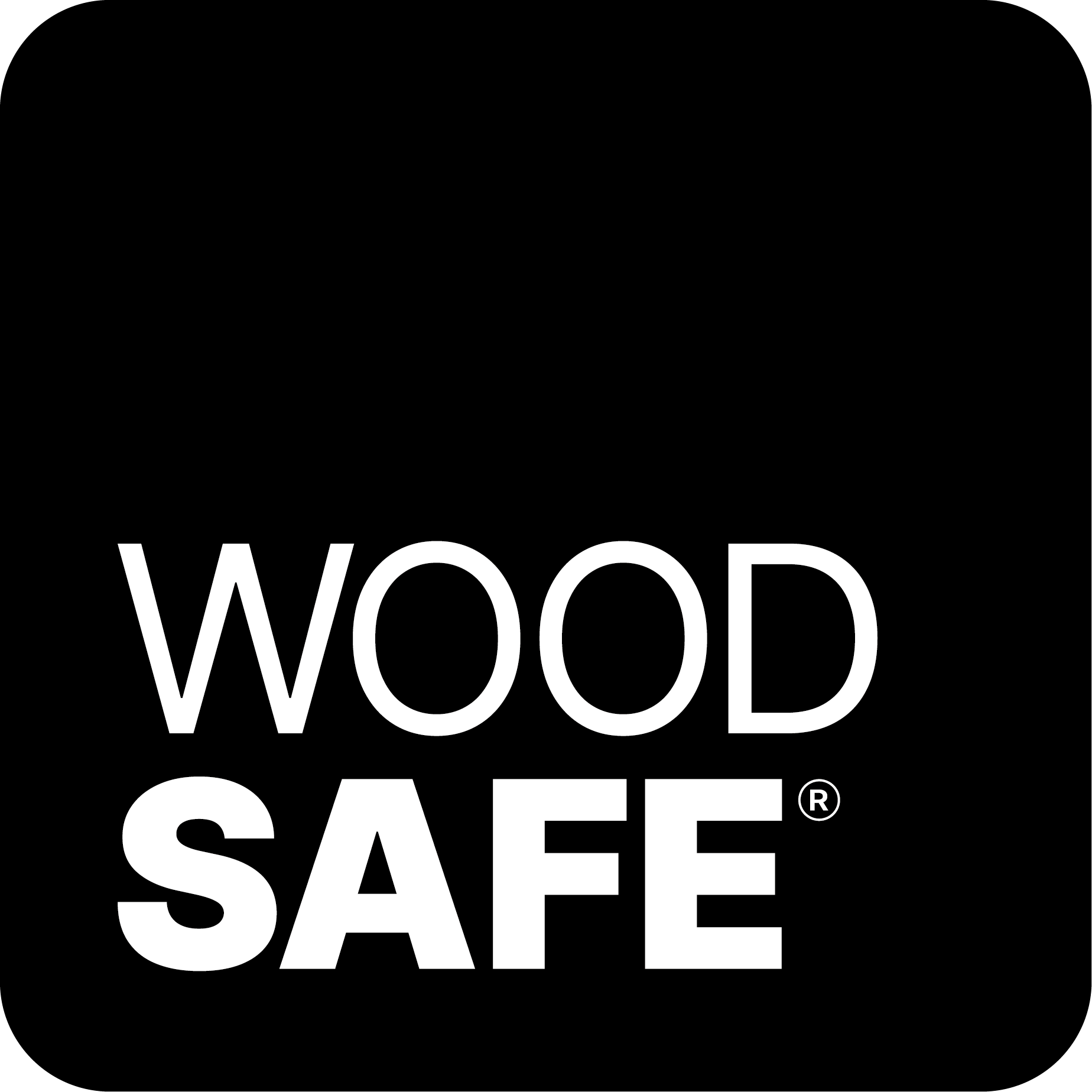 WOODSAFE-symbol-svart